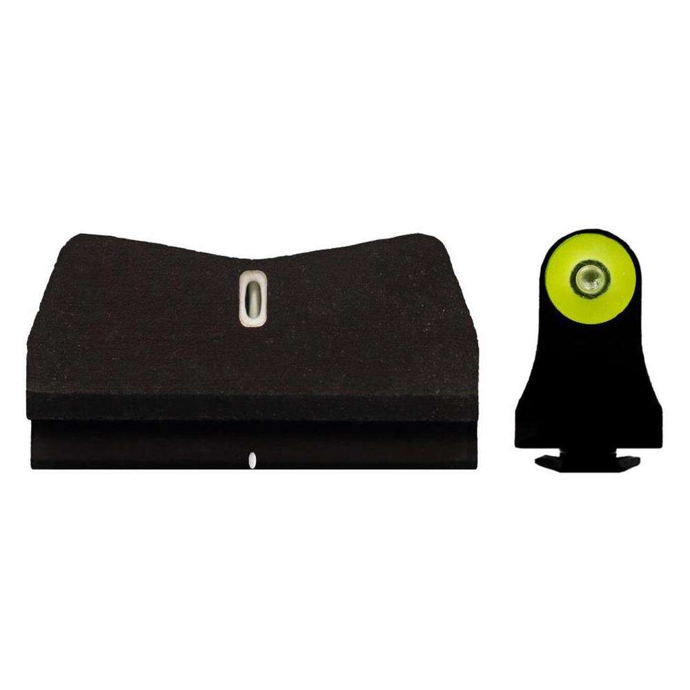 Sights Lasers XS Sights Ready Series XS Sight DXT2 Big Dot Yellow - Glock Suppressor Hgt 17 19 22-24 26 27 31-36